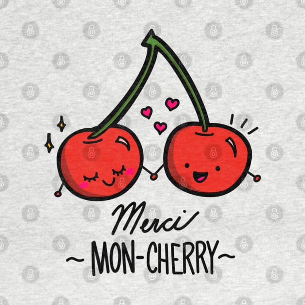 Merci mon-cherry love cherries by CyndiCarlson